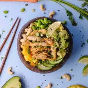 VEGGIE CHICK’EN BOWL